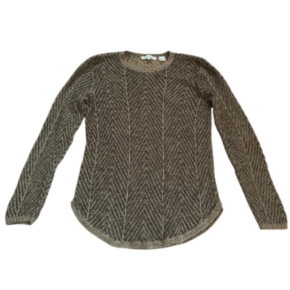 eight eight eight brown knit sweater - Picture 1 of 2